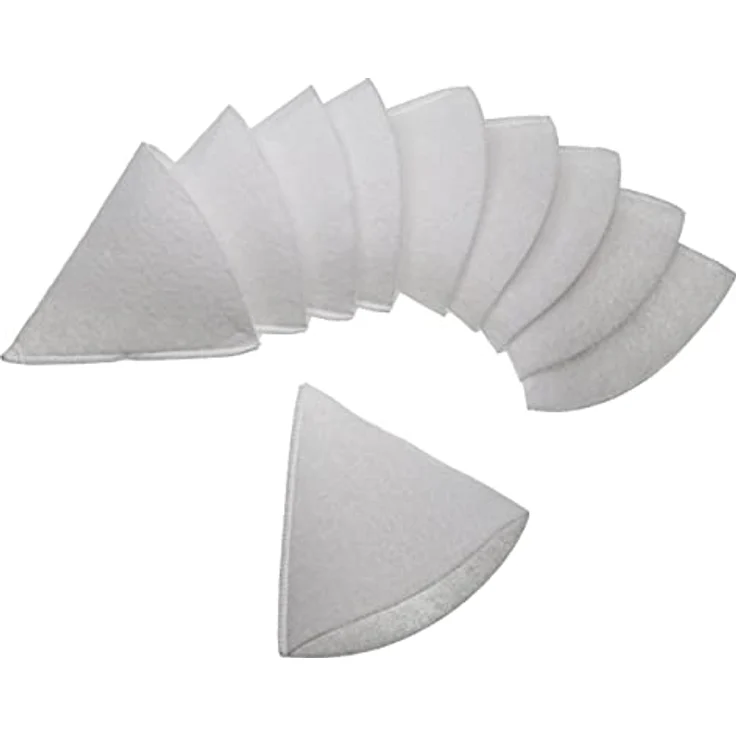 vhbw Kegelfilter Ersatz für Zehnder 990320031, Abluftfilter G4 für Lüftungsanlage, DN 100, Weiß, 10er Pack – Bild 1