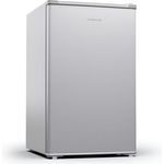 Klarstein Mini Kühlschrank 80 L mit Gefrierfach, LED-Innenbeleuchtung, lautloser Motor - Weiß