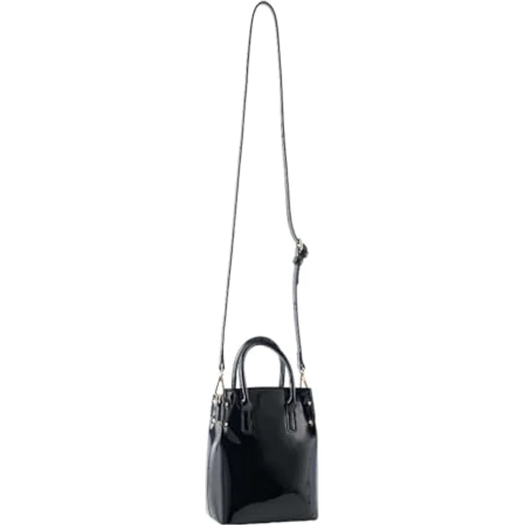 Seidenfelt Grenaa Handtasche, Damen, 21 cm, Schwarz – Bild 2