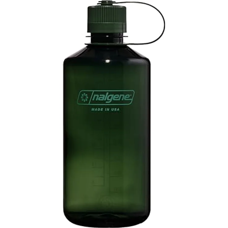 Nalgene Trinkflasche 'EH Sustain', 1 Liter, Enghals, BPA/BPS-frei, aus 50% recycelten Materialien, spülmaschinengeeignet – Bild 1