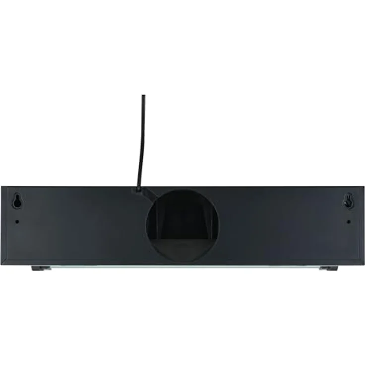 NEG Doppelmotor Design Unterbau-Dunstabzugshaube NEG15-TDLB+ (schwarz), Glas-Front mit Sensor Touch, 384 m³/h Umwälzleistung, Nachlauffunktion, Abluft und Umluftbetrieb – Bild 4