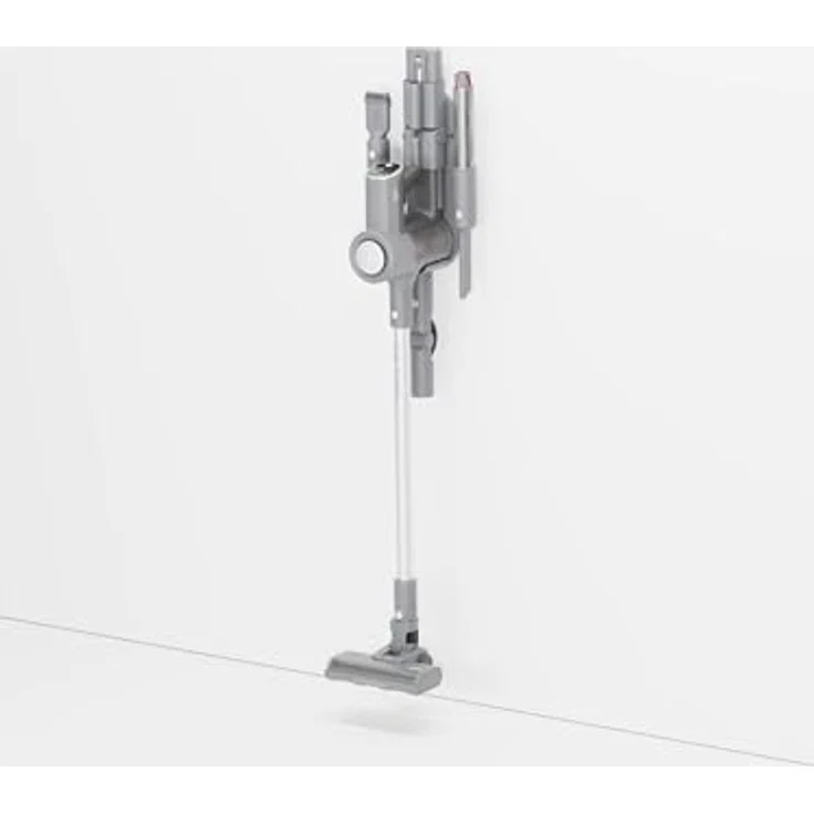SHARP VC-SV18MMAEU-S Akku Staubsauger, Dual Power Max, kabellos mit 90 Minuten Betriebszeit, 2 austauschbare Akkus, HEPA13-Filter, ideal für Tierhaare, Silber – Bild 2