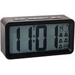 Technoline Techno Line WT496 Funk Wecker Schwarz Alarmzeiten 5, 129 x 40 x 67 mm