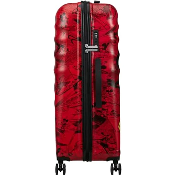American Tourister Wavebreaker Disney FL - Spinner L, Koffer, 77 cm, 96 L, Mehrfarbig (Mickey Comics Red) - Robuste ABS-Konstruktion, TSA-Schloss, recycelte PET-Innenausstattung – Bild 3