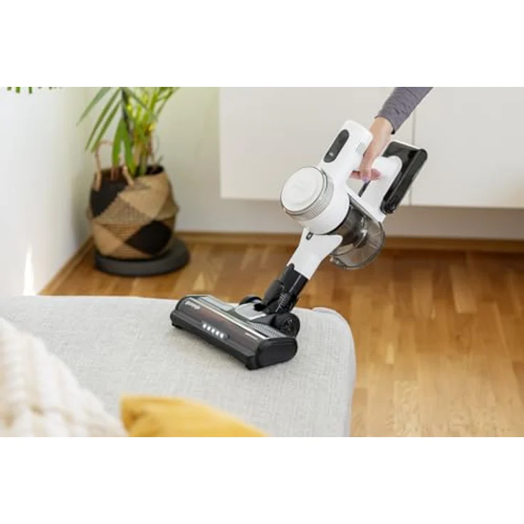 Gorenje AIR ESSENTIAL SVC222230AEW, Akku Staubsauger mit AntiTangle Multi-Bodendüse, 2-in-1 Staubbürste und Schnellparkposition, Weiß – Bild 9