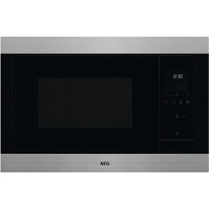 AEG TMS5G25IEM, Mikrowelle mit Grill, 25L, 900W, Quarz Konvektion, Einbau, Edelstahl
