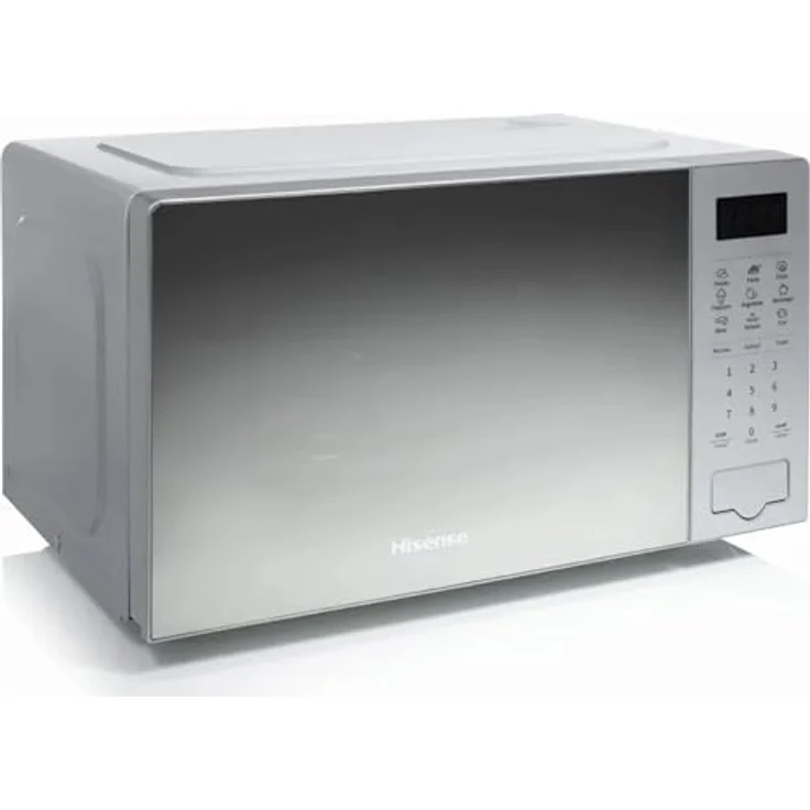 Hisense, H20MOMS4 Mikrowelle 20 l, 700 W, LED-Display mit Touch-Bedienung, 6 Funktionen, Spiegelfarbe