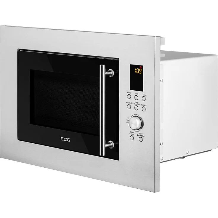 ECG MTD 2390 VGSS | Mikrowelle Einbau | Volumen 23 l | Leistung 900W | Grillleistung 1000W | Edelstahl