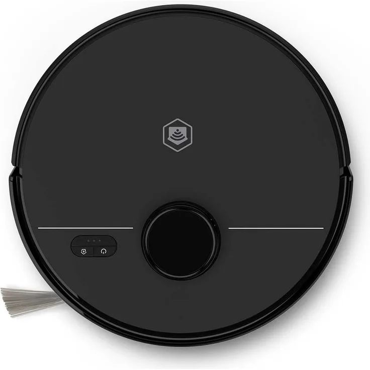 Nedis SmartLife Roboter-Staubsauger, 3-in-1 mit Laser-Navigation und Wi-Fi, Auffangbehälter 0.59 l, Schwarz