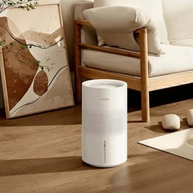 XIAOMI Smart Luftbefeuchter Verdampfer Weiß EU BHR8532EU, leistungsstarker Verdunstungs-Luftbefeuchter mit 4-Liter-Wassertank und smartem Display – Bild 4