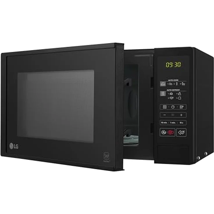 LG MS2042D Mikrowelle, Standgerät, schwarz, 700 Watt, 20 Liter Garraum, antibakteriell beschichteter Innenraum, i-Wave – Bild 4