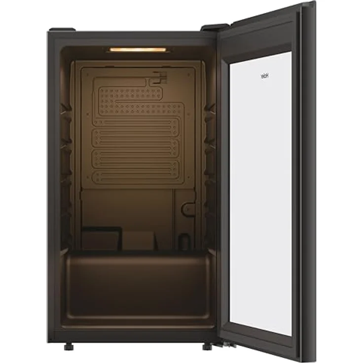 Haier HWS34GGH1 Weinklimaschrank 50 SERIE 3 / Für 34 Flaschen/WiFi & hOn-App / 1 Zone/Vibrationsarmer Kompressor/UV-undurchlässige Glastür / 4 Holzablagen/LED-Beleuchtung – Bild 5