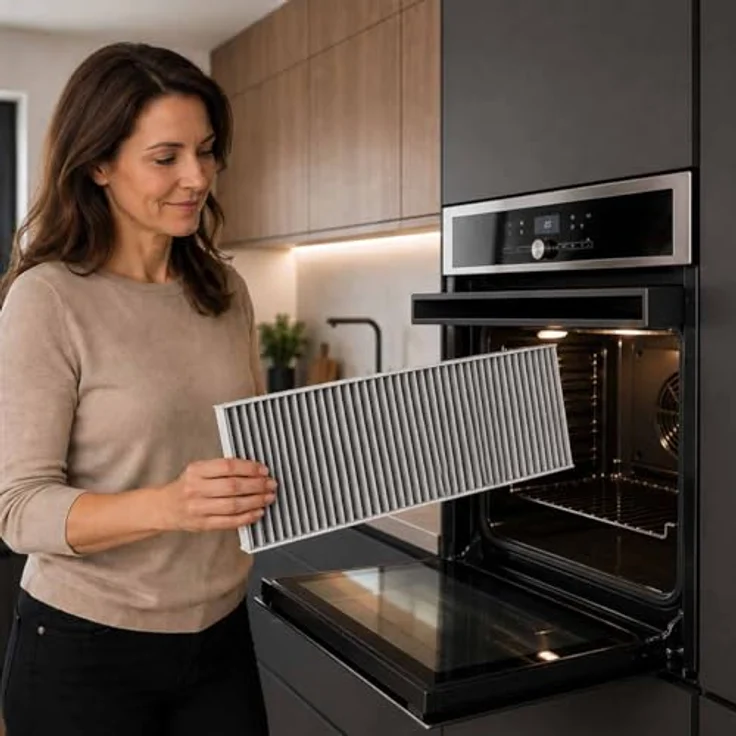 Bora AIR2GO Aktivkohlefilter XBOGF für Bora X BO Dampfbackofen, hocheffizienter Geruchsfilter, langlebig (15 Jahre) – Bild 5