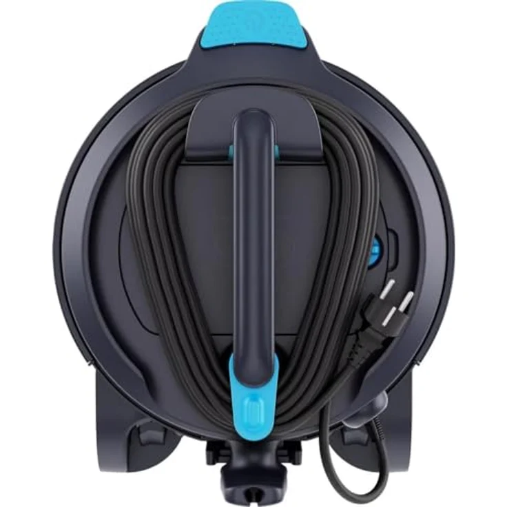 Nilfisk VP300 HEPA Basic Gewerbestaubsauger - 800W Profi-Staubsauger mit 10L Beutel, HEPA H13 Filter, 32 l/s Luftstrom - Leicht & leise, Industriestaubsauger für Büro & Gewerbe, Schwarz [Modell 107421144] – Bild 3