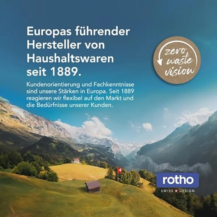 Rotho Fresh Salatschleuder, Kunststoff (PP) BPA-frei, rosa/transparent, 4,5l (25,0 x 25,0 x 16,5 cm) – Bild 2