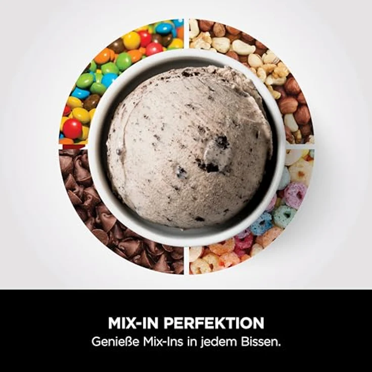 Ninja NC302EU Eismaschine, traditionelle Eismaschine mit 800 W, 473 l Kapazität, Schwarz – Bild 9