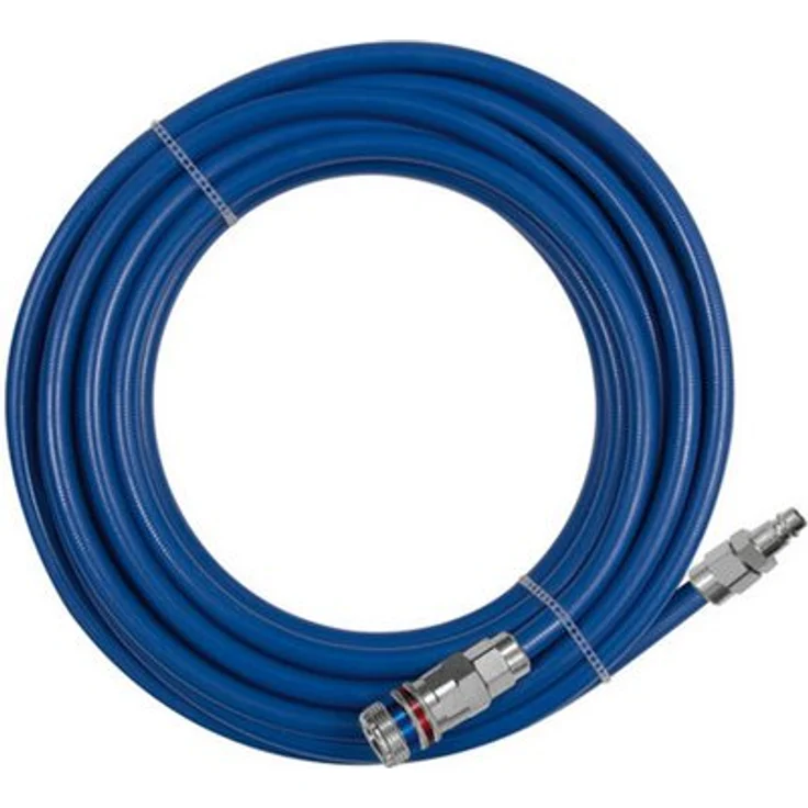 RIEGLER Schlauch-Kupplung-Set, PUR, Sicherheitskupplung, 10 m, Schlauch-Ø 12x8 mm, max. 16 bar, extrem knickfest