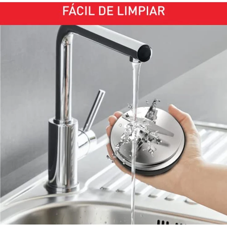 Moulinex LM835D10, Standmixer, Schwarz, Silber, Transparent – Bild 6