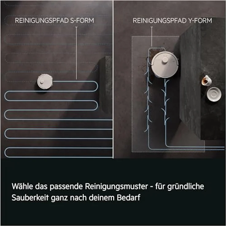 AEG AR81UW3SW Saugroboter mit Wischfunktion, LiDAR, KI-Navigation, All-in-One-Station, automatische Entleerung und Selbstreinigung, bis zu 208 Min, Weiß – Bild 5