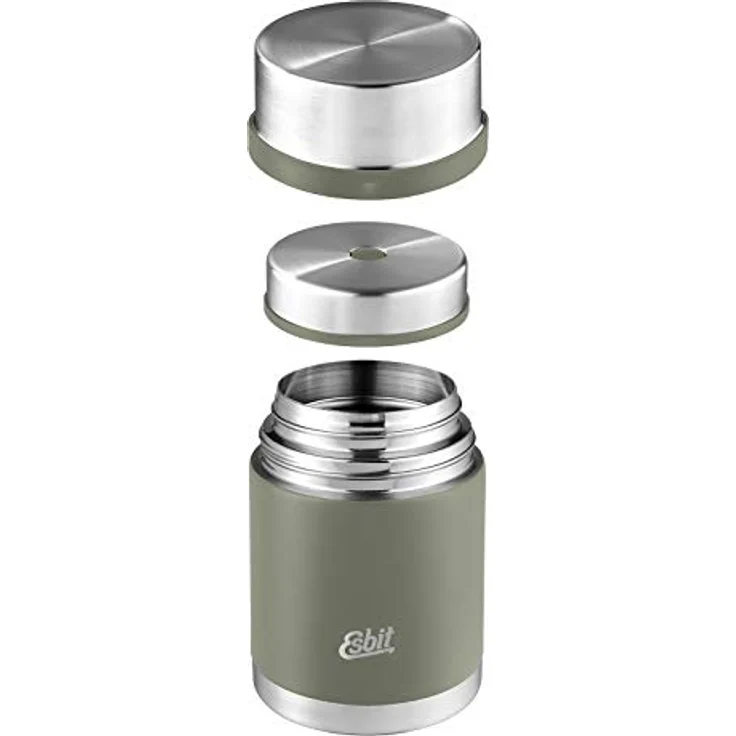 Esbit Sculptor Thermobehälter für Essen, Edelstahl, BPA-Frei, Schwarz, Silber &mehr, 750ml & 1000ml, Speisegefäß für warme und kalte Speisen, für Suppen und Salate, Isolierbehälter für Schule & Arbeit – Bild 3