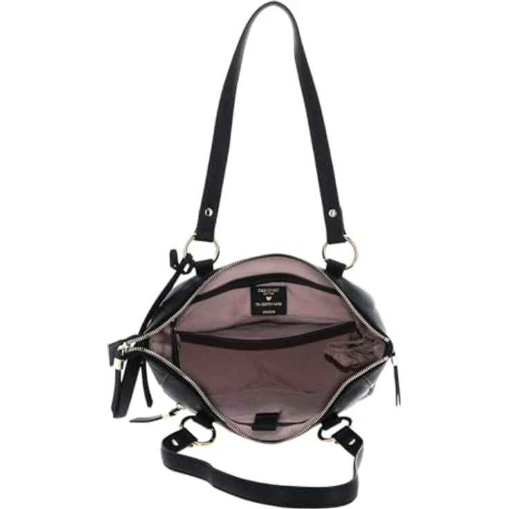 Picard Java Shopper, Ledertasche mit Laptopfach für 36 cm Geräte, schwarz – Bild 5