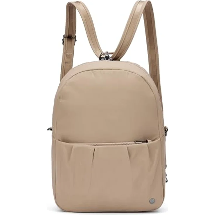 Pacsafe Citysafe CX, City Rucksack mit RFID-Schutz, grau, 34 cm, aus 100% Nylon – Bild 2