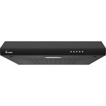 KKT KOLBE Dunstabzugshaube 60 cm | Unterbauhaube | schwarz | Druckknopf Bedienung | UBH600B