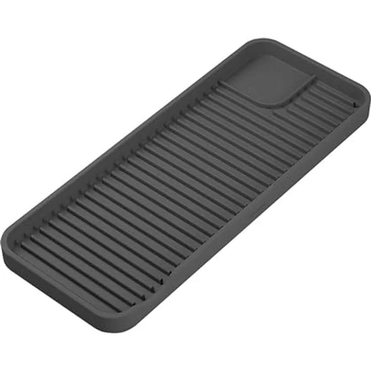 Metaltex 320492000 Spülbeckenorganizer, Silikon mit erweiterten Aufbewahrungsmöglichkeiten – Bild 2