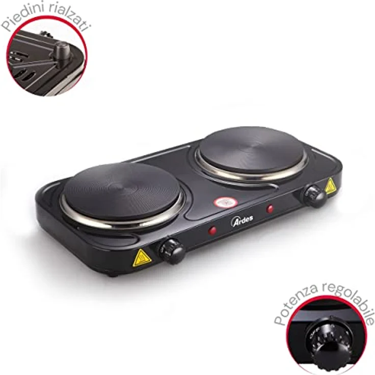 Ardes Elektrokocher mit 2 Platten – Bild 3