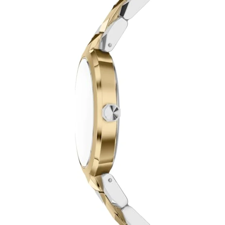 Armani Exchange Montre Femme, Quarz 34 mm, Edelstahl-Armband, silberfarbenes Zifferblatt, wasserdicht bis 50 m – Bild 4