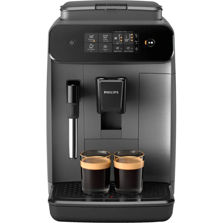 Philips EP0824/00 800 Series Kaffeevollautomat, 1500 W, Keramikmahlwerk, grau