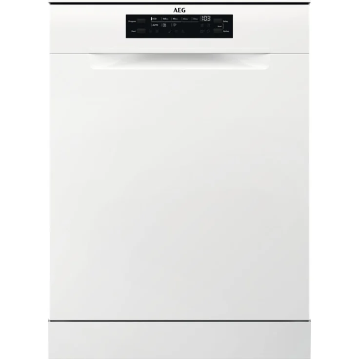 AEG FFS5361CZW, Geschirrspüler, D, Geräuschemissionsklasse B, Geräuschemissionen 44 Dezibel – Bild 1