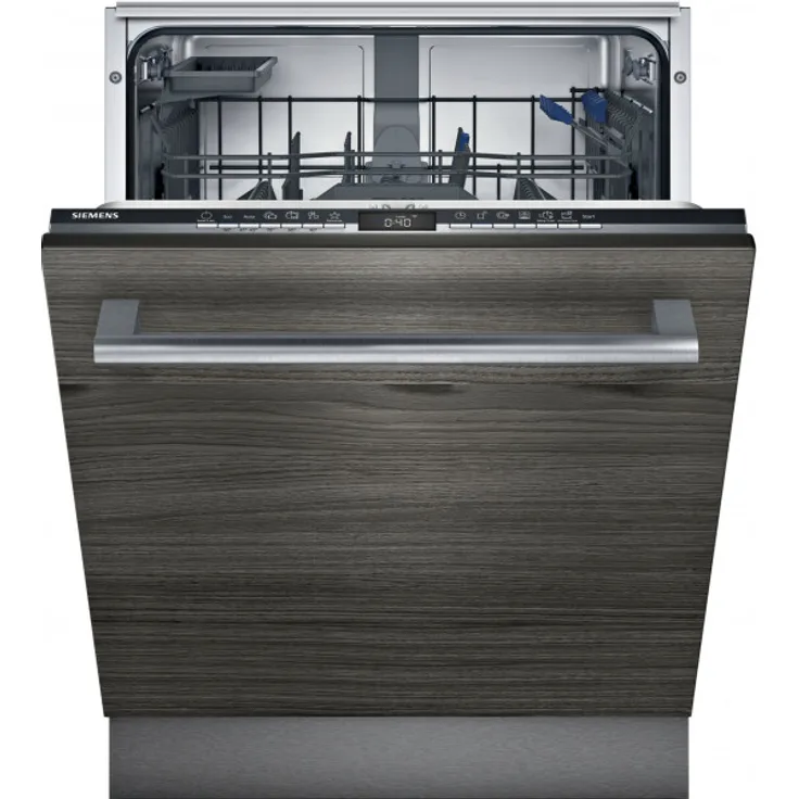 Siemens SX65YX01BE, Geschirrspüler, B, Geräuschemissionsklasse B, Geräuschemissionen 43 Dezibel