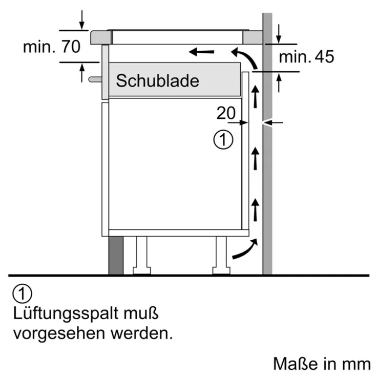 Siemens EX801LYC1E Induktionskochfeld, Einbau, Autark, Betriebsart elektrisch, flächenbündig (integriert), 4 Kochstellen, 17 Leistungsstufen, Automatikprogramm, Touch Control, schwarz – Bild 9