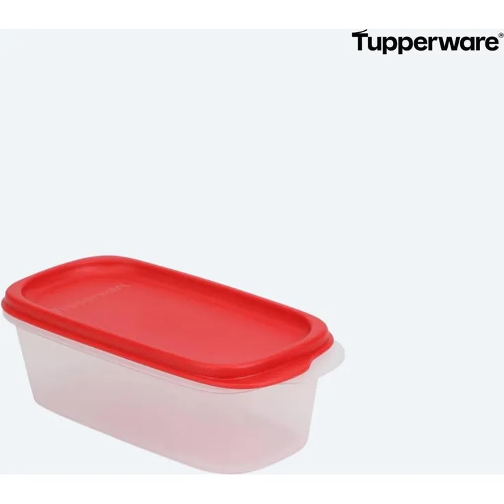 Tupperware Vorratsbehälter 500 ml, transparenter modularer Behälter mit luftdichtem Klappdeckel für Trockenwaren