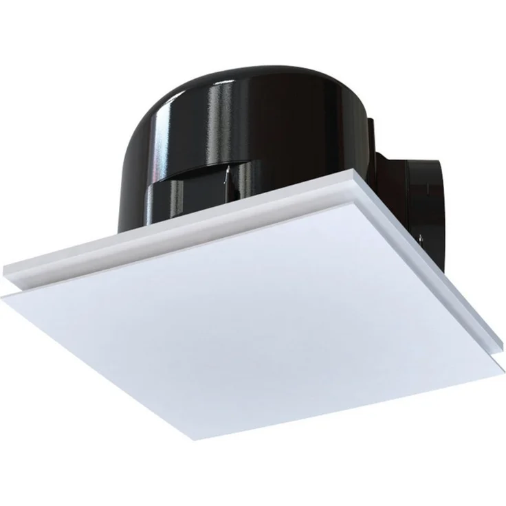 Vents HBF 250 Square TH, Wandventilator mit Feuchtesensor, 57 W, 482 m³/h Luftstrom, weiß
