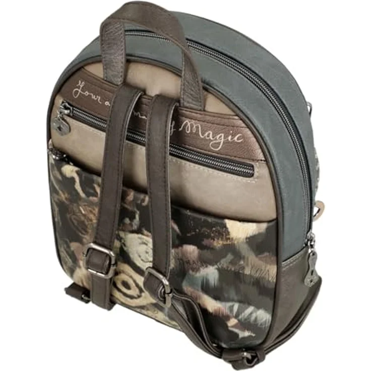 Anekke Real City Rucksack, 31 cm, mehrfarbig, 100% Polyurethan, 28 cm x 12 cm x 31 cm – Bild 4