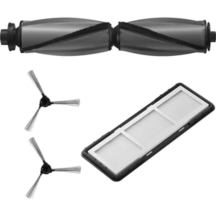 Samsung VCA-RAK97 Zubehör-Set für Jet Bot Combo (VR7MD9*), Hochleistungsbürste, 2 seitliche Bürsten, Vorfilter, Schwarz