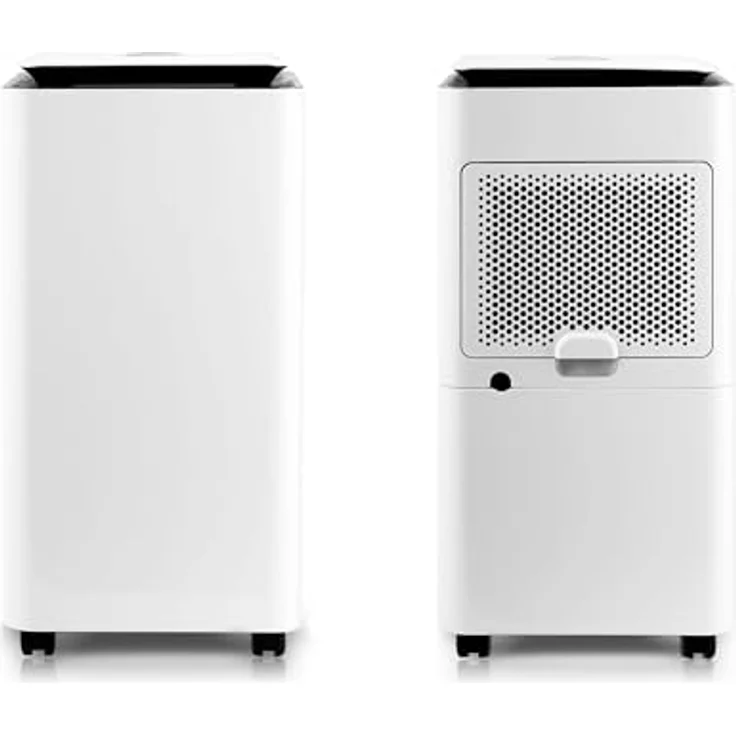Berdsen - BD-521 Kompressor-Luftentfeuchter mit Ventilator und Wäschemodus - Feuchtabsorber - für große Räume bis 60m³ - 12l pro Tag - Elektrisch - Weiß – Bild 3