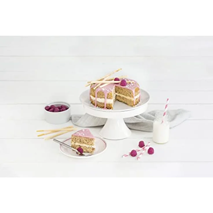 Zenker Springform Ø 18 cm SPECIAL - MINI, kleine Backform mit Flachboden aus Stahlblech, runde Kuchenform mit Antihaftbeschichtung (Farbe: Schwarz), Menge: 1 Stück – Bild 6