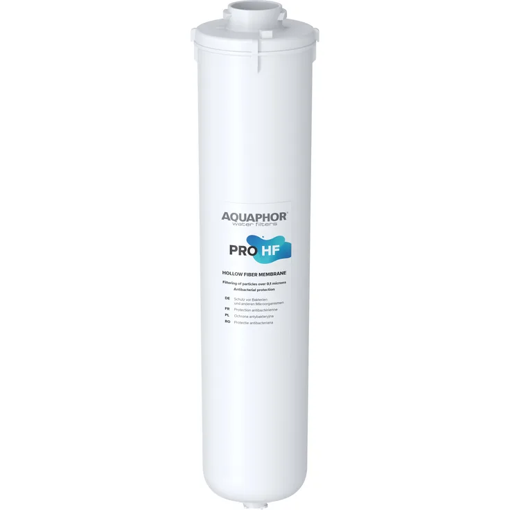 Aquaphor PRO HF Wasserfilter Ultrafiltration Keimsperre bis 0,1 Mikron, schwarz