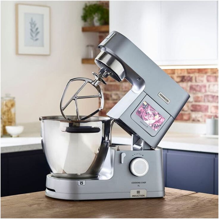 Kenwood KCL95.004SI Cooking Chef XL Küchenmaschine, 1500W, 6,7L Schüssel, silber, Serie: Titanium Chef XL – Bild 4