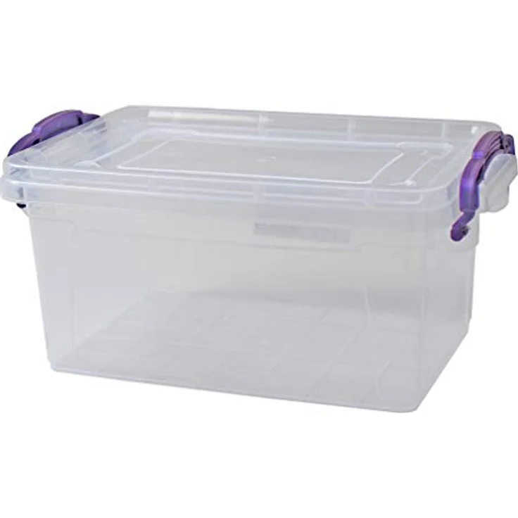 Centi Box mit Deckel und Griffen - 8,5 Ltr. Lebensmittelechte Clearbox, stapelbar, Kunststoff PP (Polypropylen) – Bild 1