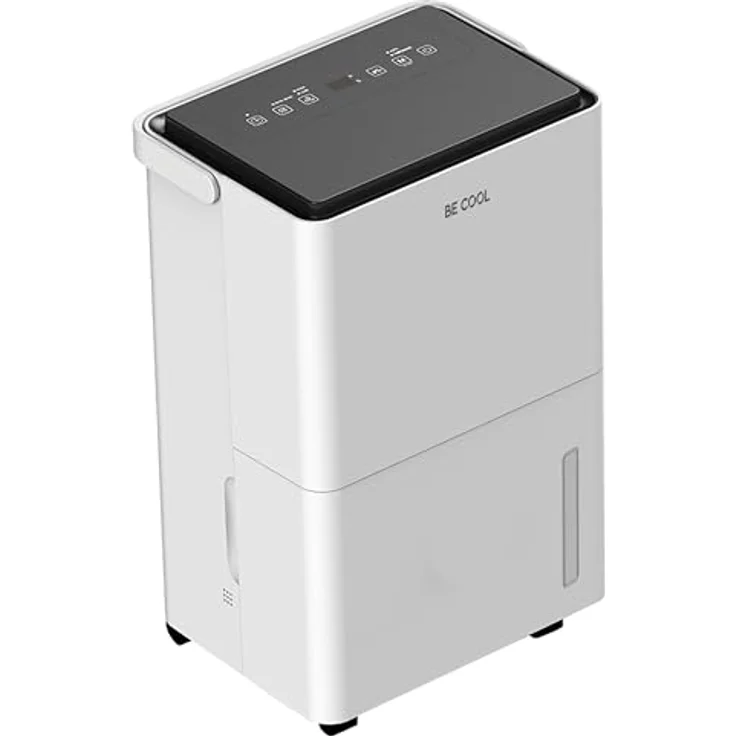 Be Cool BC30LEF2301 Luftentfeuchter 25m² 600W 30 l/Tag Weiß, Grau – Bild 8