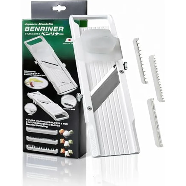 Benriner BN-64W-1 Mandoline, Edelstahl – Bild 2