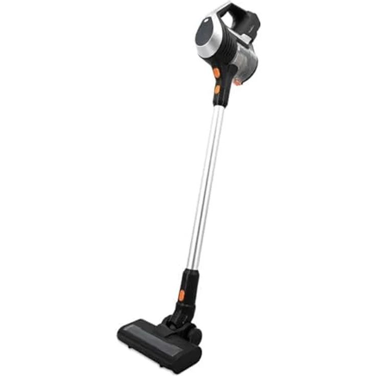 Nedis VCCS250GY Akku-Staubsauger mit 10000 Pa, LED-Bürste, 40 Min Laufzeit, HEPA-Filter für gründliche Reinigung – Bild 2