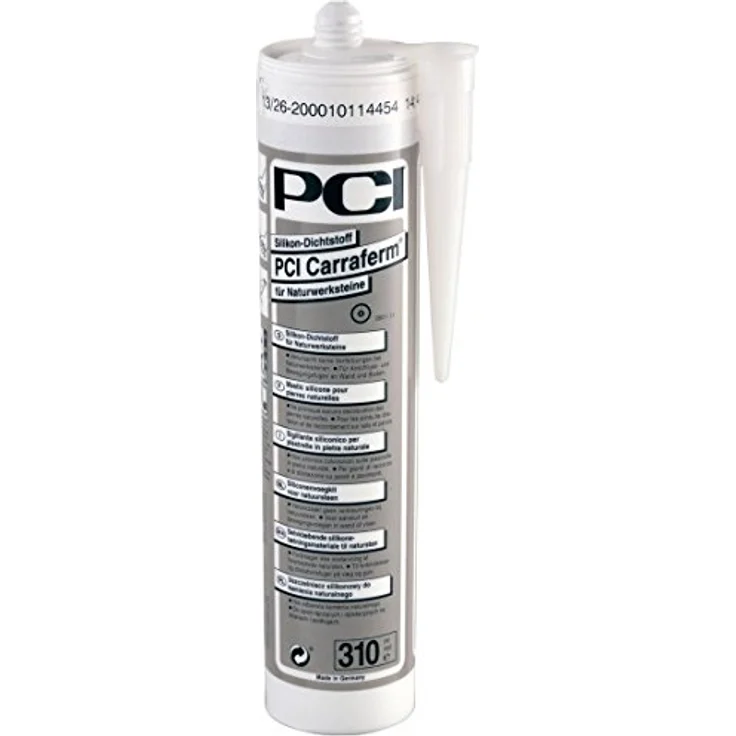 PCI Carraferm&reg, Silikon-Dichtstoff 310 ml - 47 Anthrazit – Bild 2