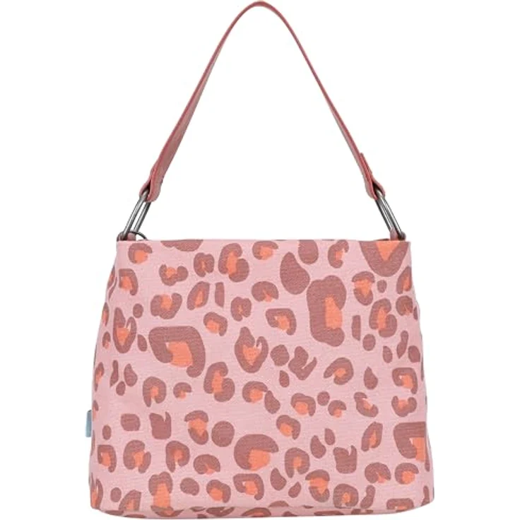 Fritzi aus Preußen Donny Schultertasche, 29 cm, orange, 100% Baumwolle, 37 x 17 cm – Bild 2