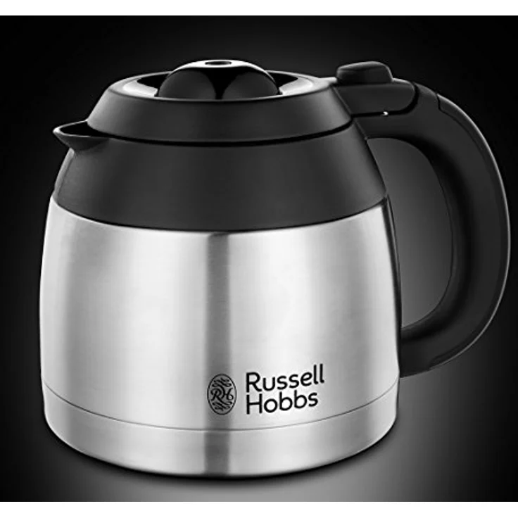 Russell Hobbs Kaffeemaschine Adventure Edelstahl, Thermokanne bis zu 8 Tassen, 1,0l, Abschaltautomatik, Tropf-Stopp, 1100W, Filterkaffeemaschine 24020-56 – Bild 3