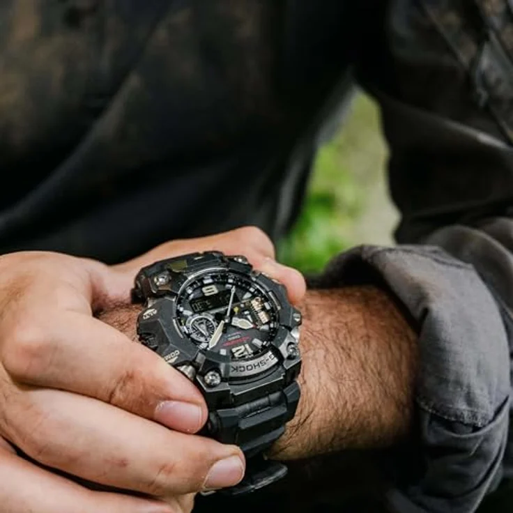 Casio G-Shock Mudmaster GWG-B1000-1AER, Analog Digital Quarz Armbanduhr für Herren, 11 mm Kalender – Bild 2